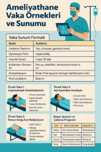 👨‍⚕️ Ameliyathane Vaka Örnekleri ve Sunumu: Gerçek Hayattan Öğrenme Rehberi