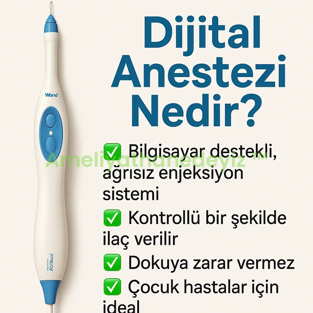 Dijital Anestezi Nedir? Modern Diş Hekimliğinde Konforlu Bir Devrim