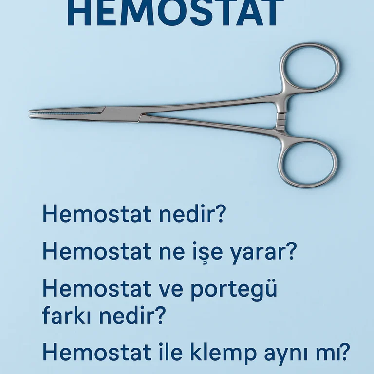 Hemostat Nedir? Cerrahide Kullanılan El Aleti Hakkında Her Şeyle Samimi Bir Rehber