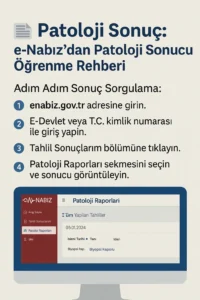 📄T.C. No ile Patoloji Sonucu Öğrenme (e-Nabız Sorgulama)