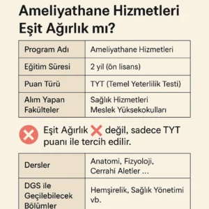 Ameliyathane Hizmetleri Eşit Ağırlık mı? Bölüm Rehberi ve Meslek Yolculuğu