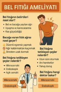 💢 8 Başlıkta Bel Fıtığı Ameliyatı Hakkında Bilmeniz Gerekenler