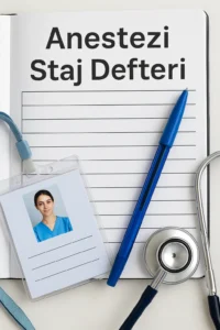 Anestezi Staj Defteri Nedir? Nasıl Doldurulur? [Doldurulmuş Örnek PDF]