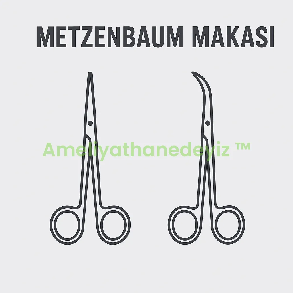 Metzenbaum Makası : Nedir, Ne İşe Yarar? Medsin Diseksiyon