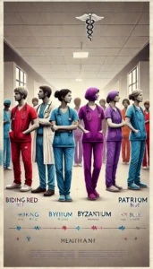👩‍⚕️👨‍⚕️Patriot Blue, Byzantium ve Biking Red Scrub Renkleri ve Anlamları