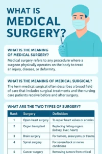 What is Medical Surgery? ✂️💉