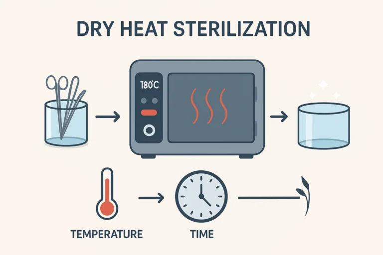🔥 Kuru Isı ile Sterilizasyon Nedir? – Konu Anlatımı, Ders Notu ve Sık Sorulan Sorular Rehberi