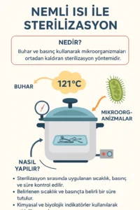 🌡️ Nemli Isı ile Sterilizasyon Nedir? Konu Anlatımı, Ders Notu ve Sık Sorulan Sorular Rehberi