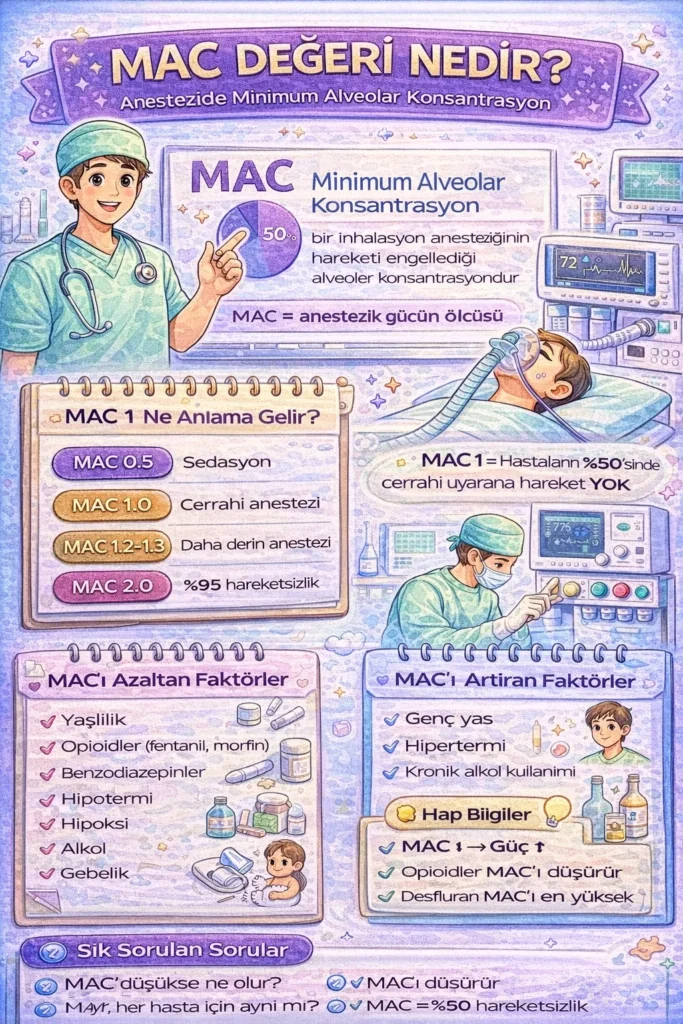 MAC Değeri Nedir? | Anestezide MAC Kaç Olmalı?