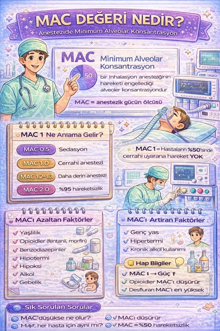 MAC Değeri Nedir? | Anestezide MAC Kaç Olmalı?
