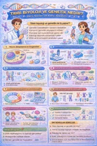 Tıbbi Biyoloji ve Genetik Nedir? | Ders Notları, Konu Anlatımı ve Sık Sorulan Sorular