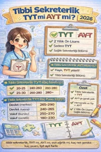 Tıbbi Sekreterlik TYT mi AYT mi? 2026 Rehberi (Güncel ve Detaylı)