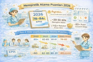 Hemşirelik Atama Puanları 2026: Kaç Hemşire Atanacak, Puanlar Düşer mi?