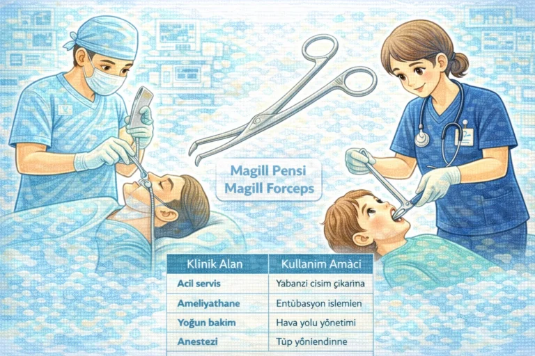 Magill Pensi Nedir? (Magill Forceps / Magül Pens) Ne İşe Yarar?