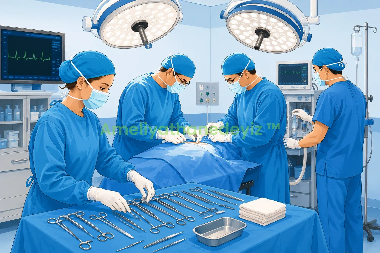 💉🏥 Ameliyathane Teknikeri Damar Yolu Açar mı?