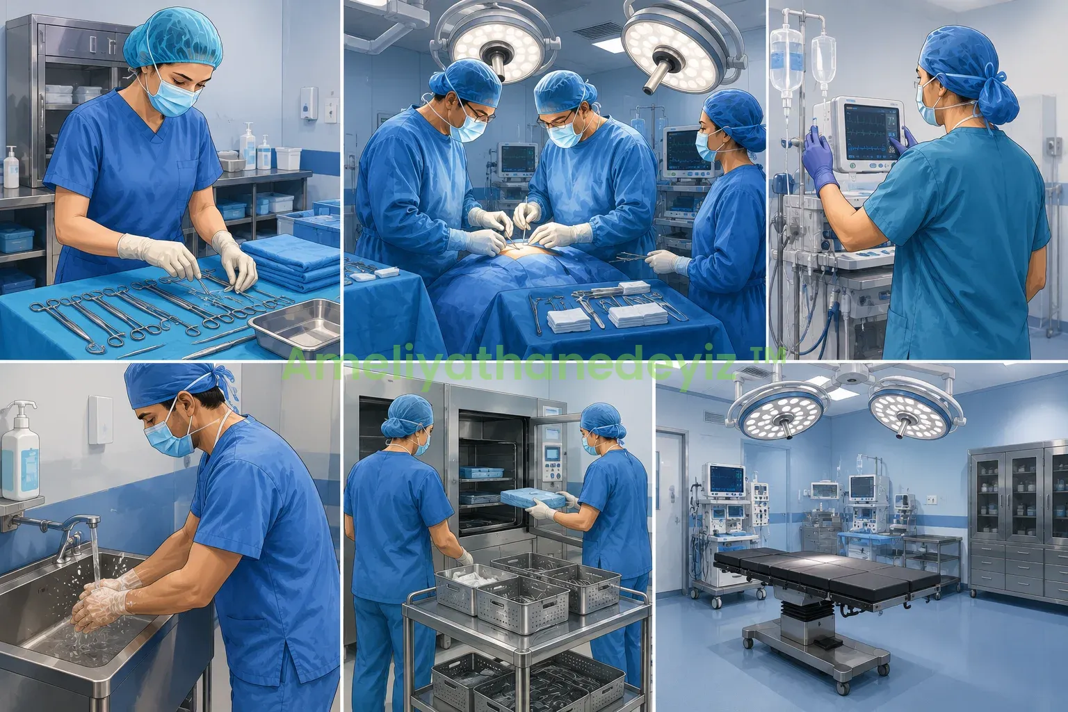 💉🏥 Ameliyathane Teknikeri İğne Yapar mı?