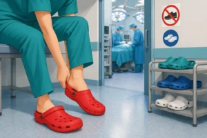 🔴 Ameliyathanede Neden Kırmızı Terlik Giyilir?