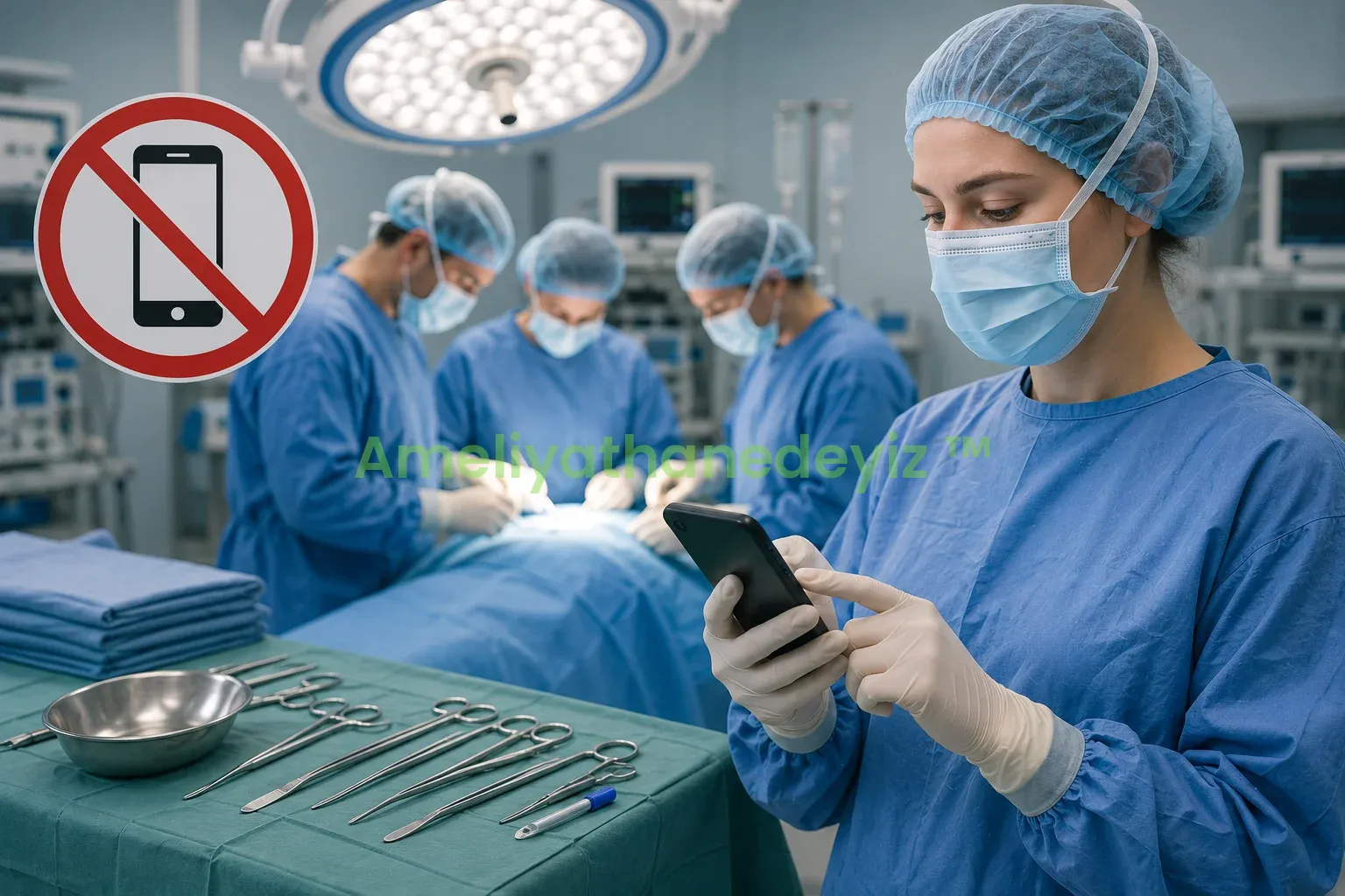 Ameliyathanede Telefon Kullanılır mı? Telefon Yasak mı?