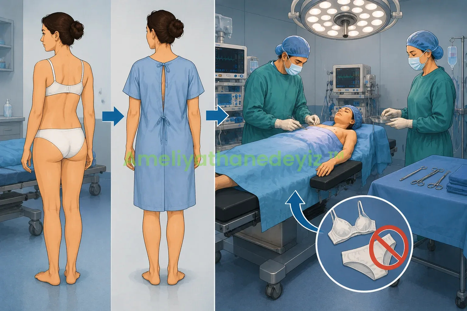 👙🏥 Ameliyatta Neden İç Çamaşırı Çıkarılır?