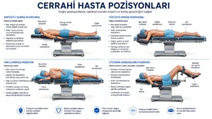 Ameliyat Türlerine Göre Masa Pozisyonları Tablosu