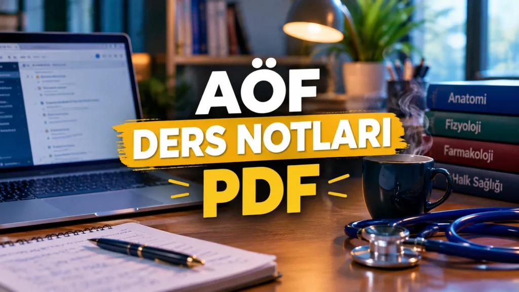Açıköğretim (Anadolu AÖF, ATA-AÖF, AUZEF) Ders Notları PDF İndirme Rehberi