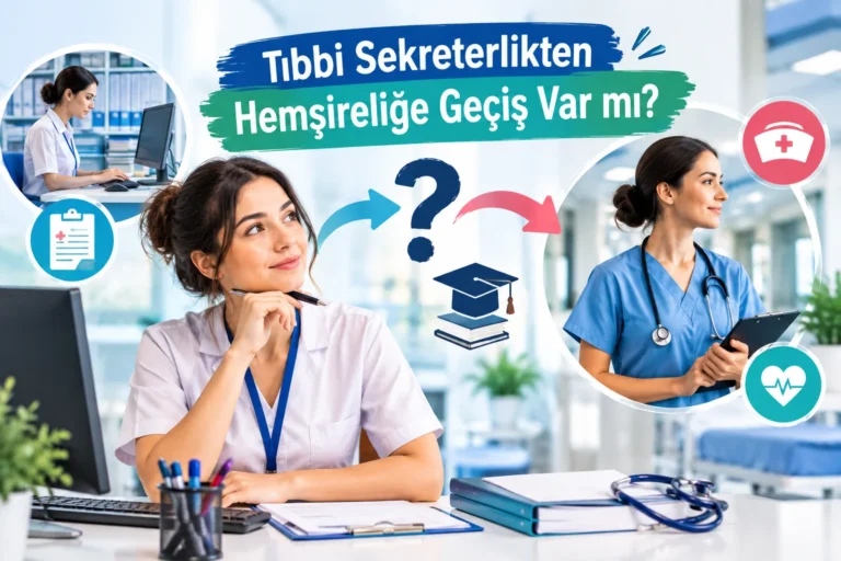 Tıbbi Sekreterlikten Hemşireliğe Geçiş Var mı? 2026 Güncel DGS ve YKS Rehberi 🩺🎓
